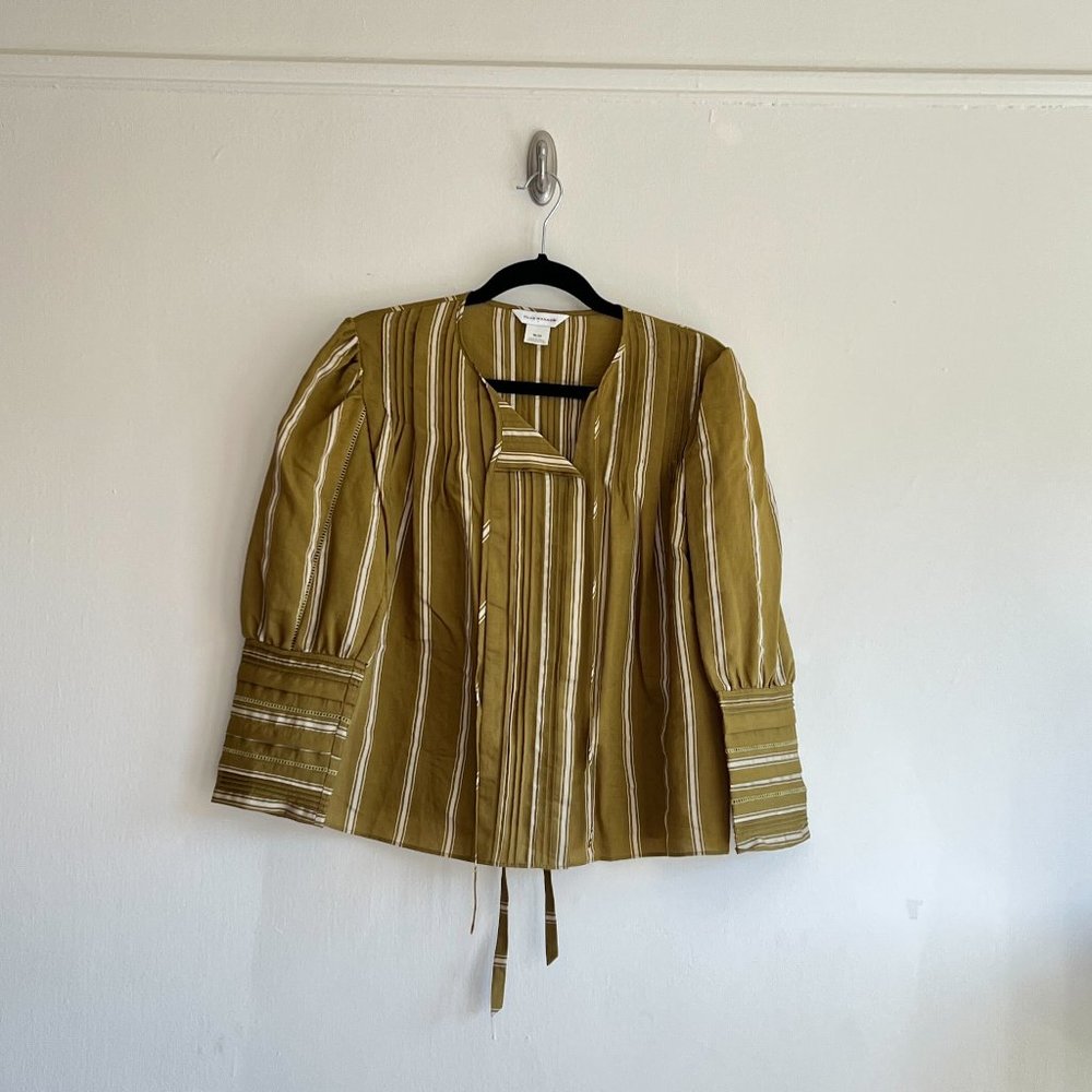 Club Monaco Striped Blouse